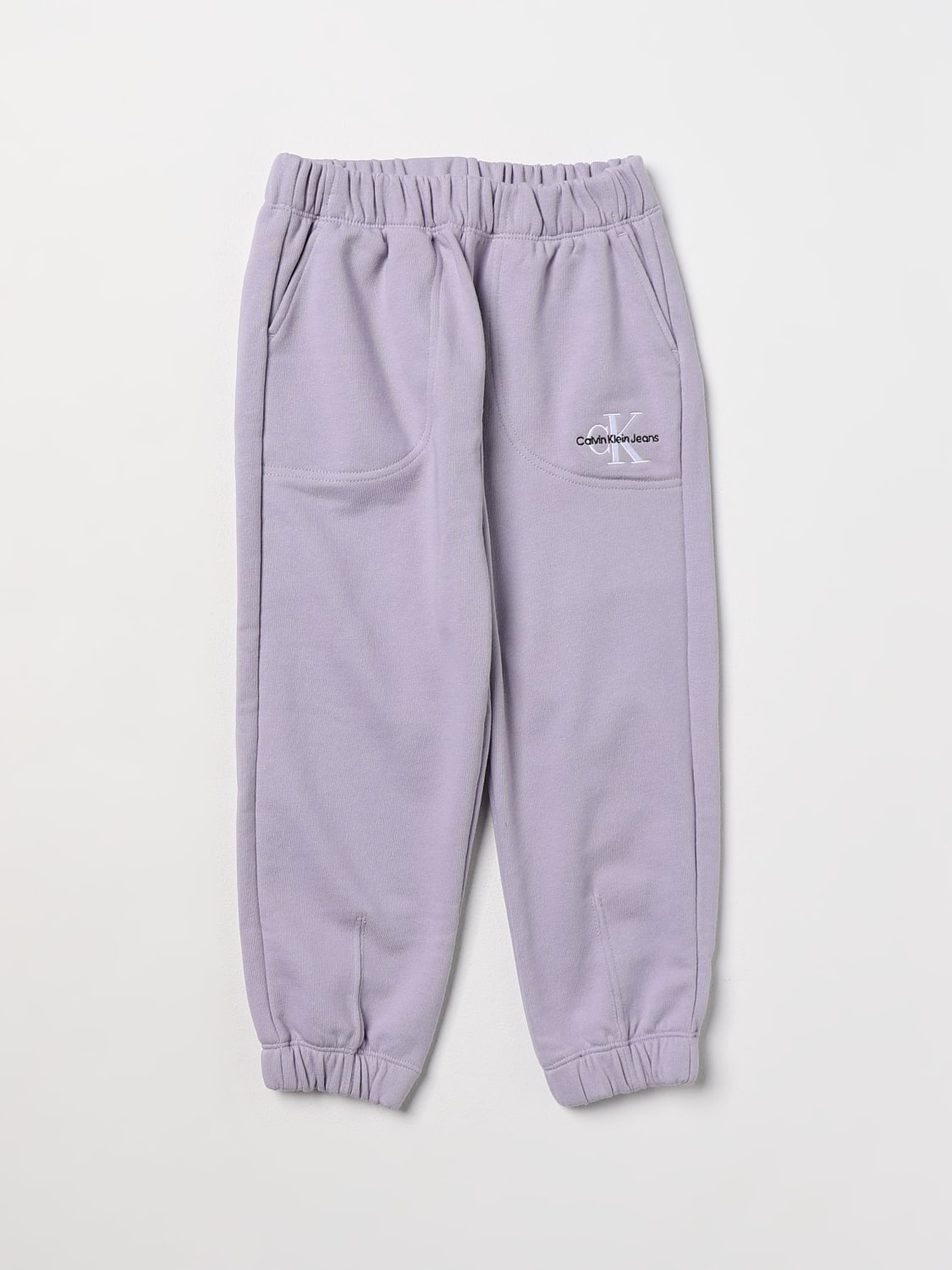 CALVIN KLEIN HOSE: Hose kinder Calvin Klein, Violett - Img 1