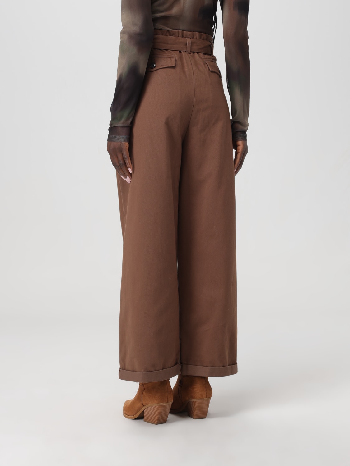 PINKO PANTS: Pants woman Pinko, Earth - Img 2