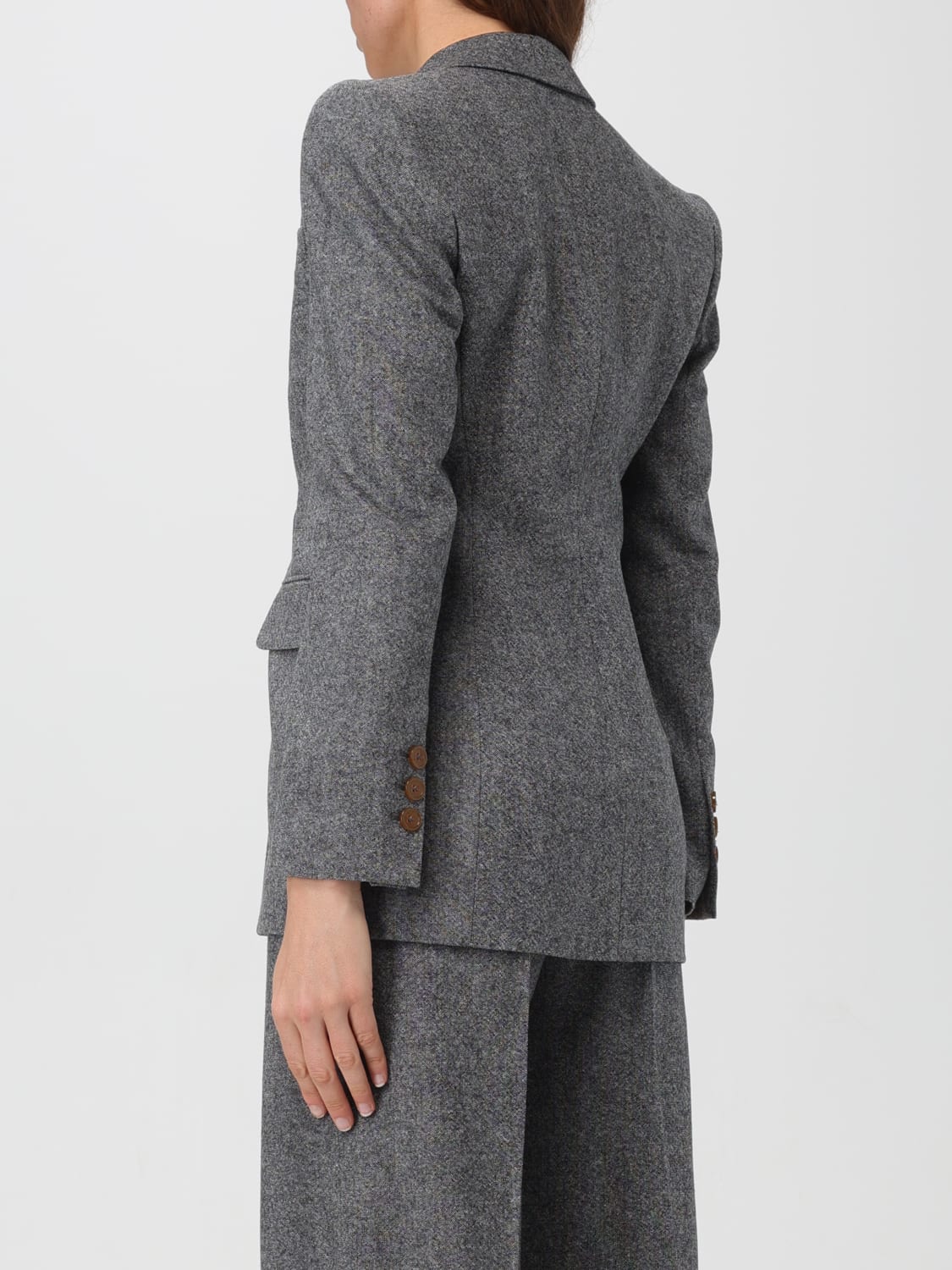 VIVIENNE WESTWOOD BLAZER: Blazer woman Vivienne Westwood, Grey - Img 3