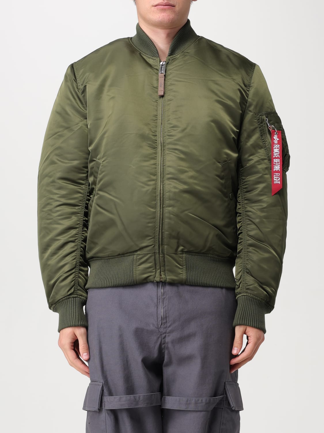 ALPHA INDUSTRIES：ジャケット メンズ - グリーン | GIGLIO.COM ...