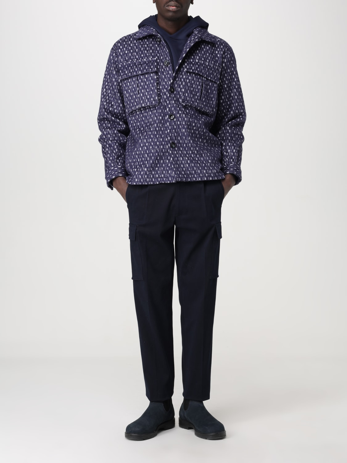 KITON SHIRT: Shirt men Kiton, Blue - Img 2