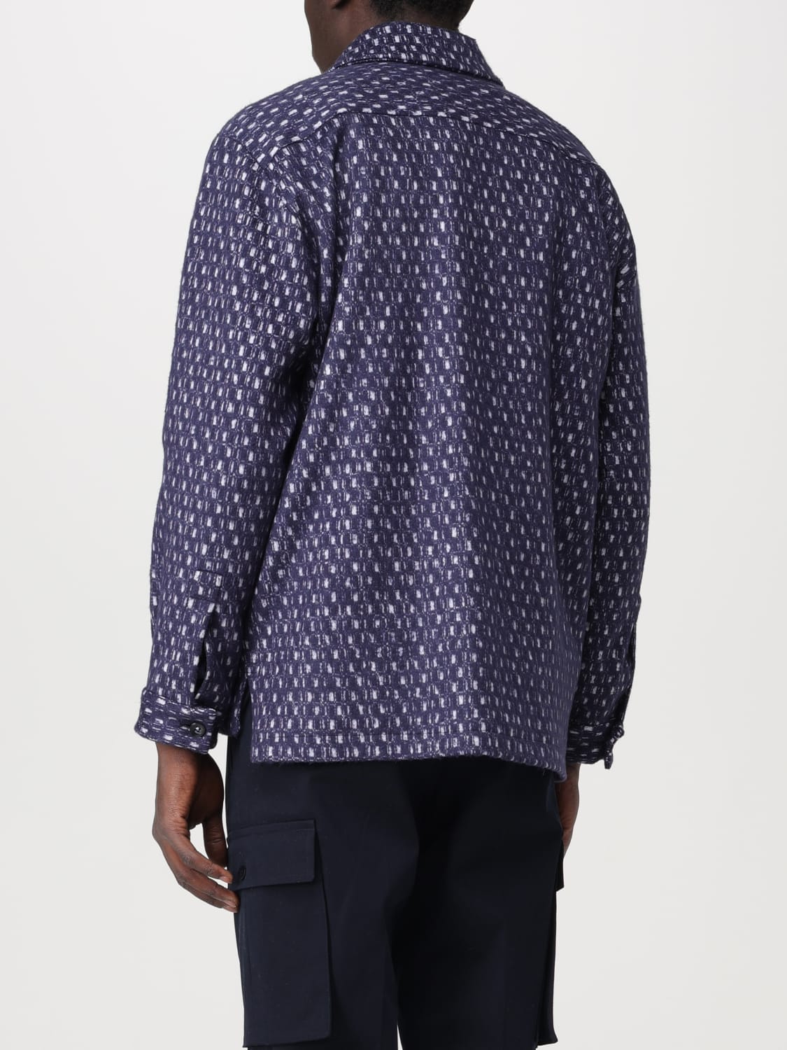 KITON SHIRT: Shirt men Kiton, Blue - Img 3