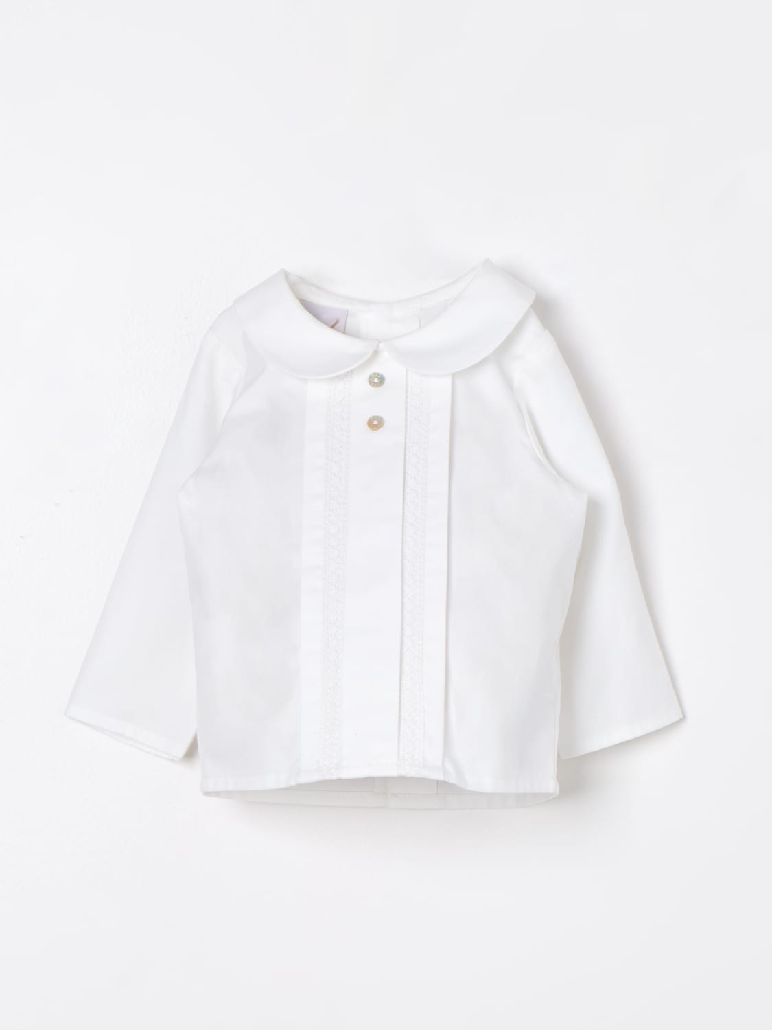 PAZ RODRIGUEZ SHIRT: Shirt kids Paz Rodriguez, Cream - Img 1