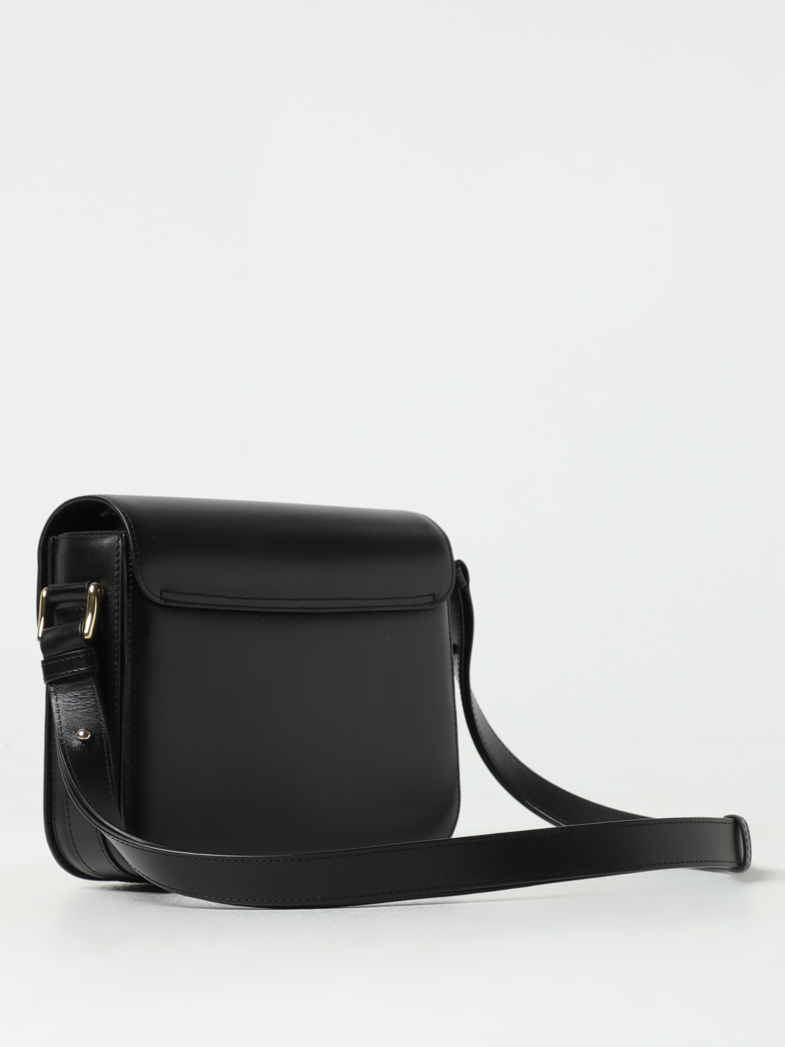 ショルダーバッグ・ポシェット A.P.C. Woman Crossbody bags Black PXBMWF61412 LZZ A.P.C.: Grace bag Leather - Black | A.P.C. crossbody bags