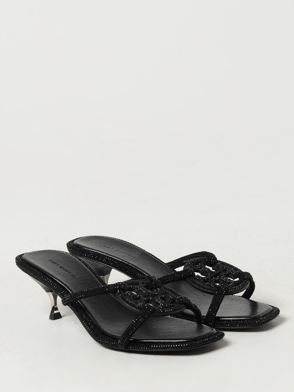 TORY BURCH SANDALIAS DE TACÓN: Sandalias planas mujer Tory Burch, Negro - Img 2