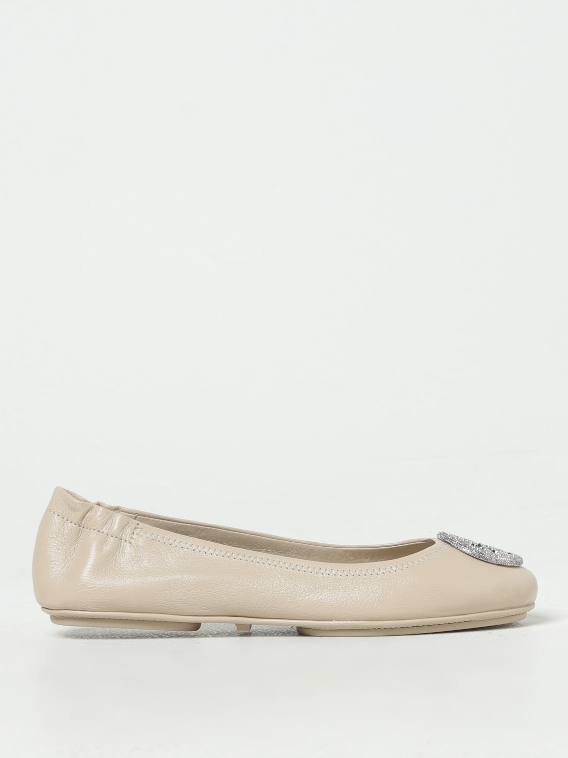 TORY BURCH MANOLETINAS: Manoletinas mujer Tory Burch, Beige - Img 1