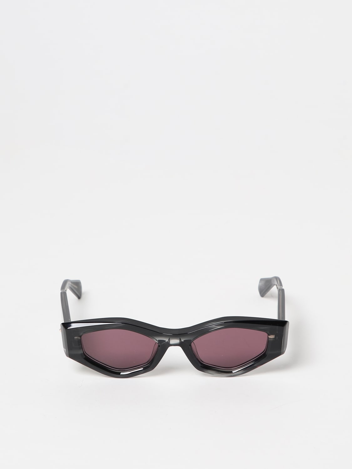 VALENTINO SUNGLASSES: Valentino V Tre sunglasses in acetate, Black - Img 2