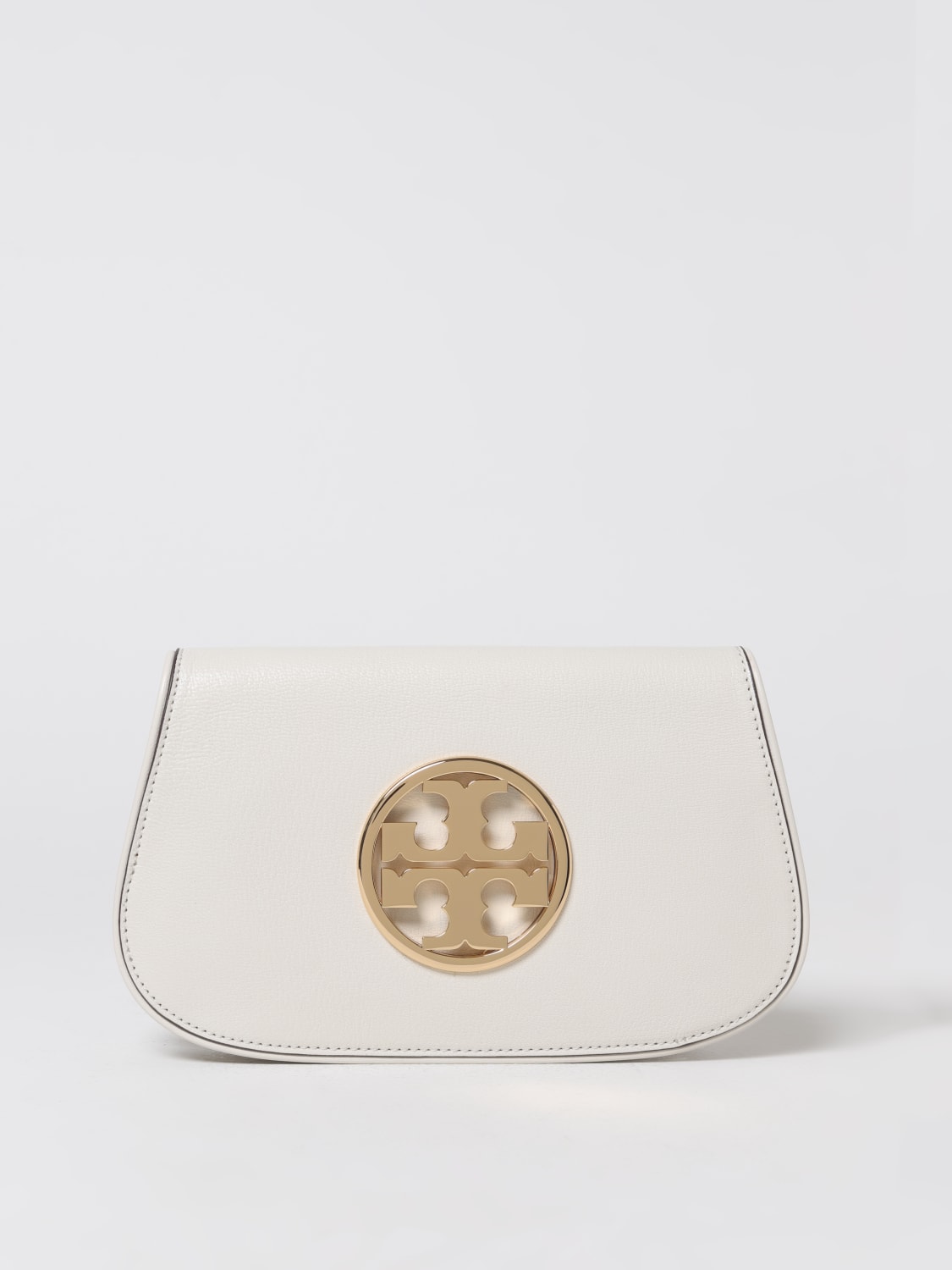 Giglio Clutch Reva Tory Burch in pelle con tracolla
