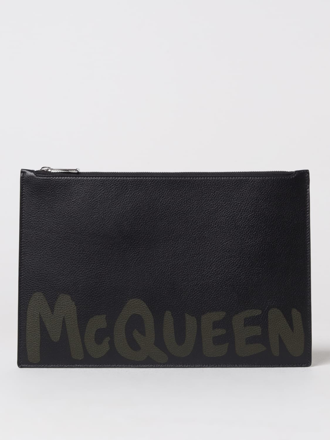 MCQUEEN AKTENTASCHE: Tasche herren McQueen, Schwarz - Img 1