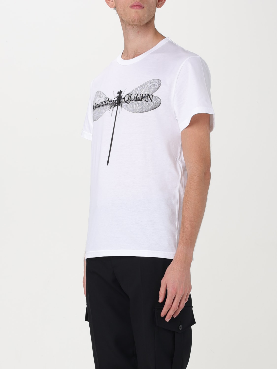 ALEXANDER MCQUEEN Tシャツ: Tシャツ メンズ Alexander McQueen, ホワイト - Img 4