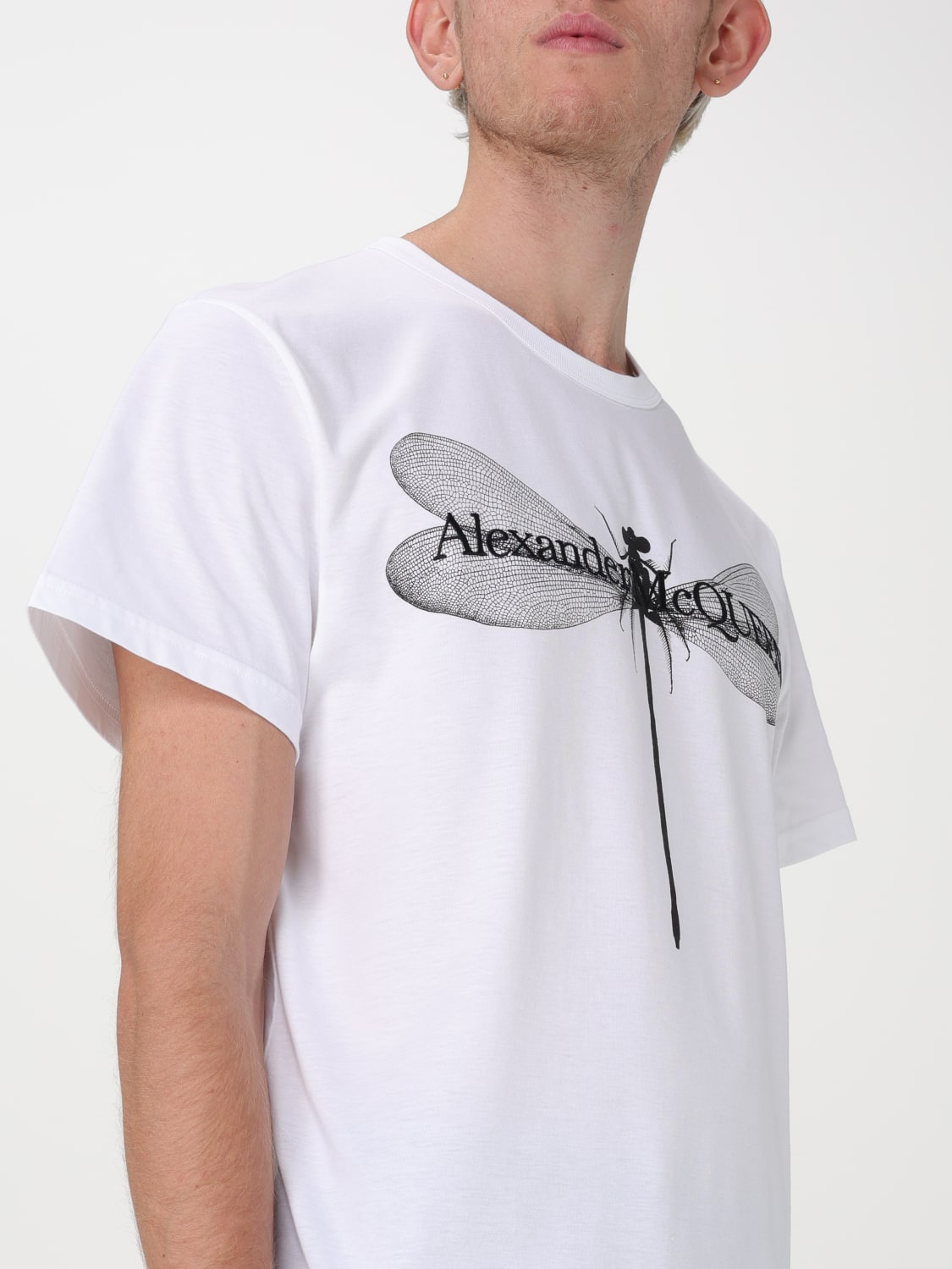 ALEXANDER MCQUEEN Tシャツ: Tシャツ メンズ Alexander McQueen, ホワイト - Img 5