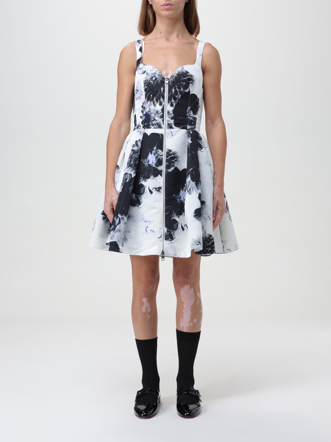 McQueen Outlet: Dress woman - Ink | McQueen dress
