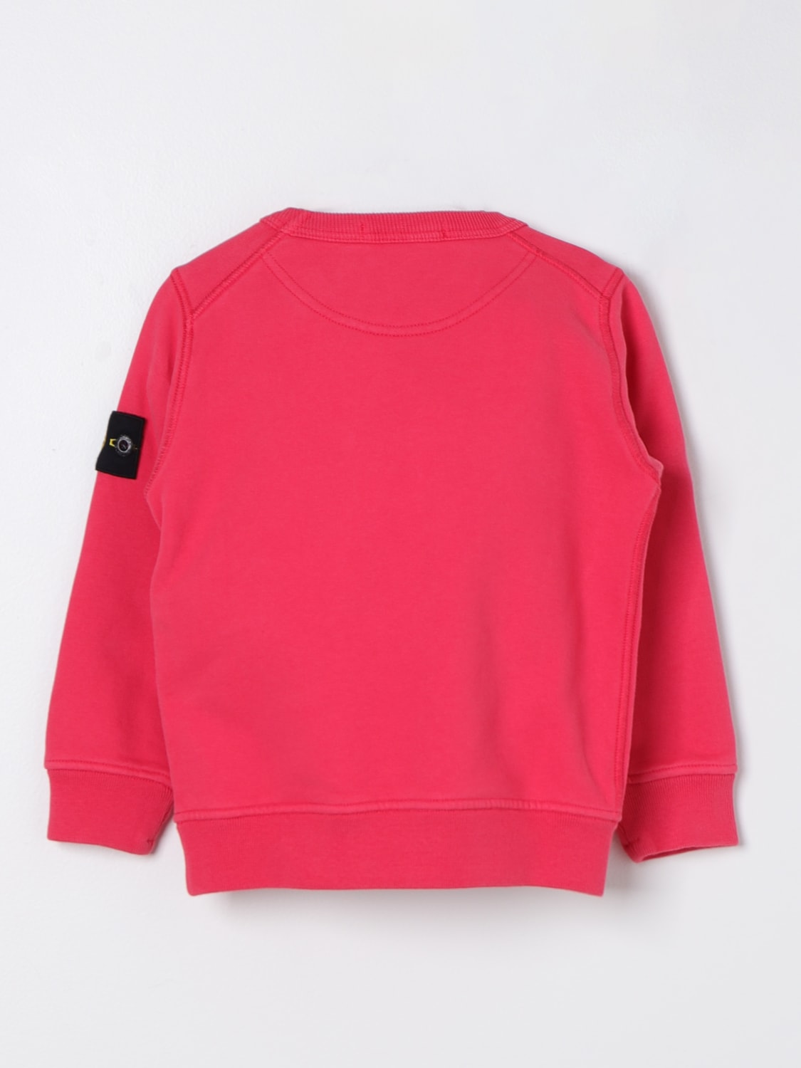 Stone island felpa rossa online