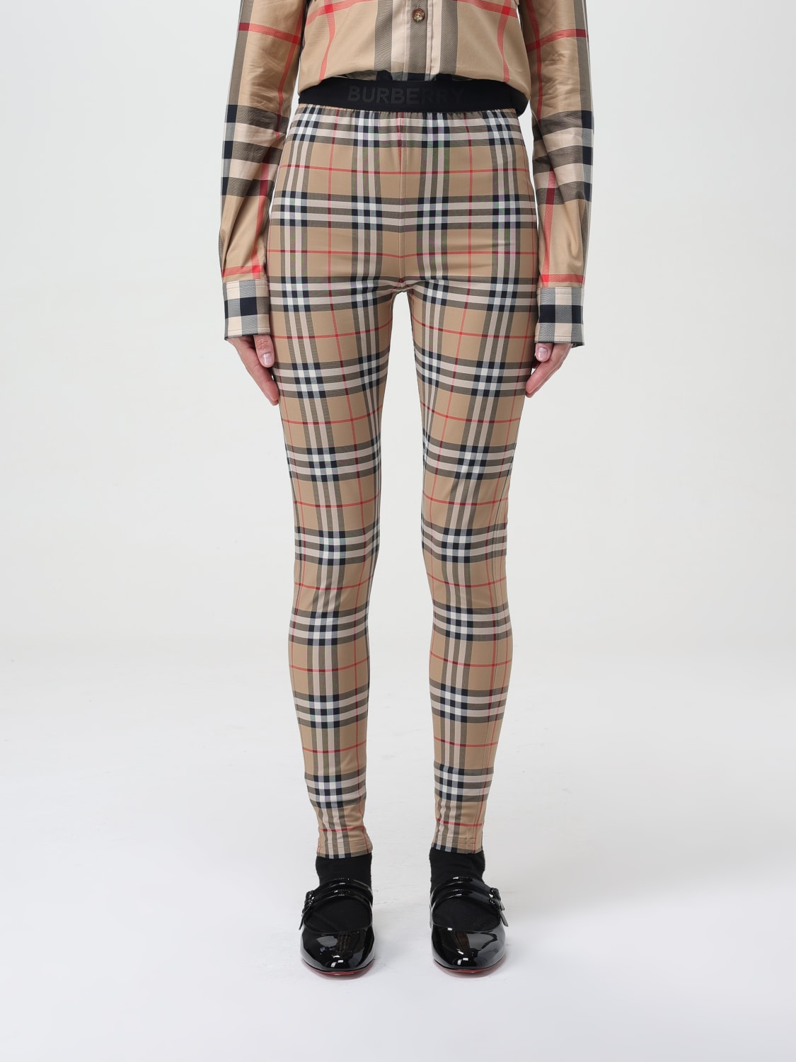 スパッツ・レギンス Burberry LEGGINGS (8049478 A7028) 53BA6FEE-97C1-48A0-B622-