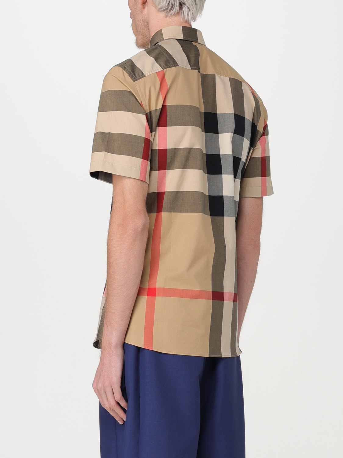 Burberry shirts man hotsell