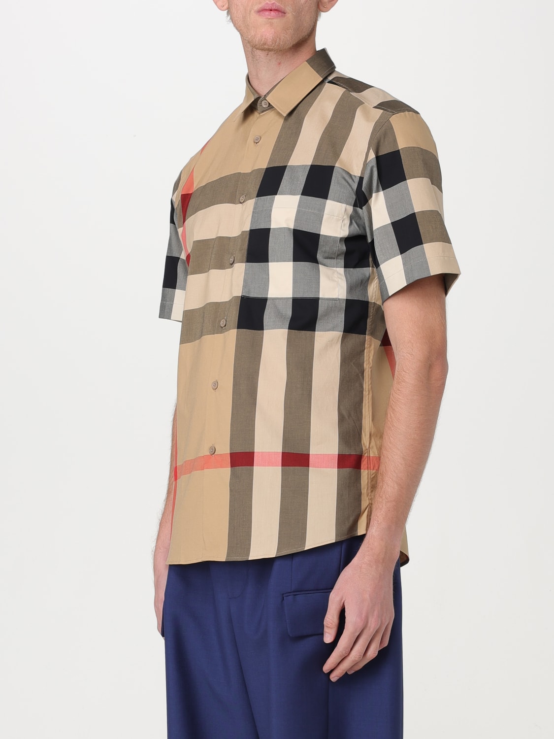 BURBERRY CAMISA: Camisa hombre Burberry, Beige - Img 4