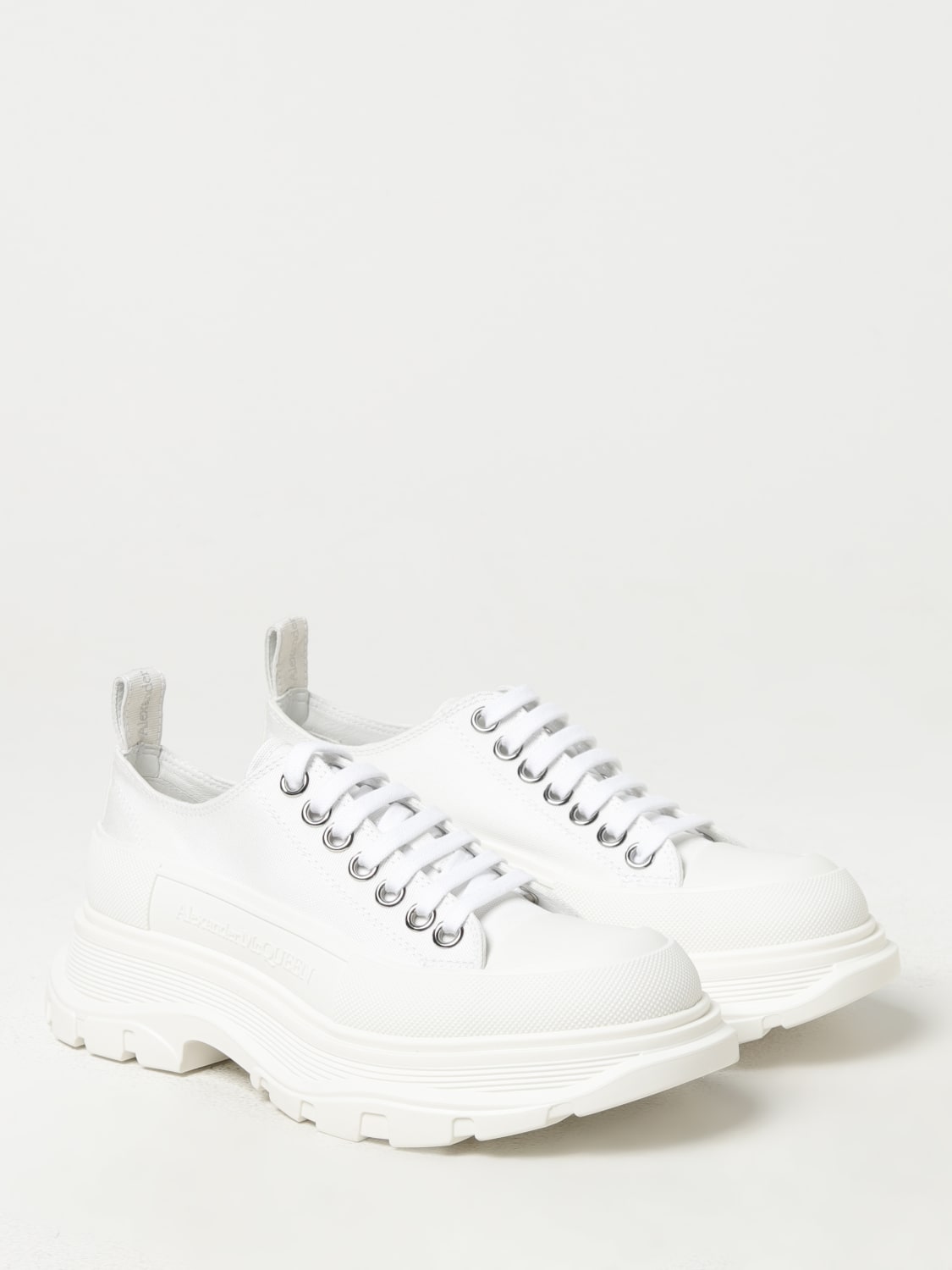 MCQUEEN ZAPATILLAS: Zapatillas mujer McQueen, Blanco - Img 2