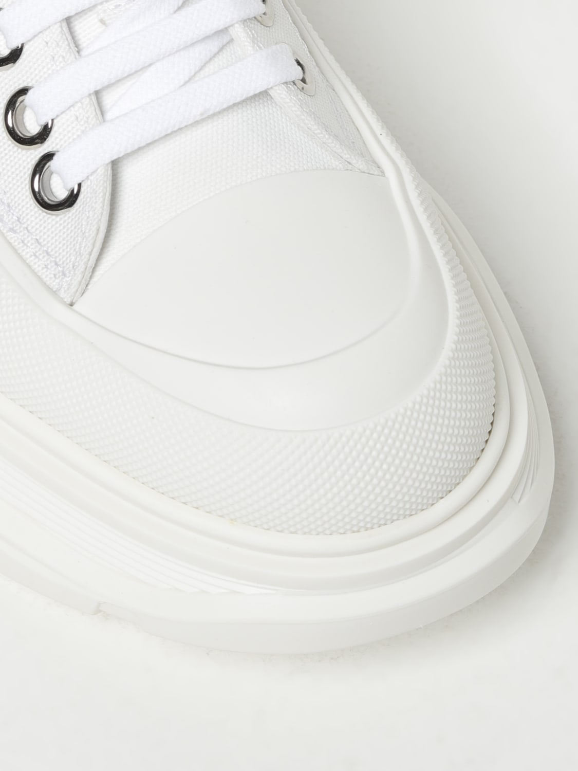 MCQUEEN ZAPATILLAS: Zapatillas mujer McQueen, Blanco - Img 4