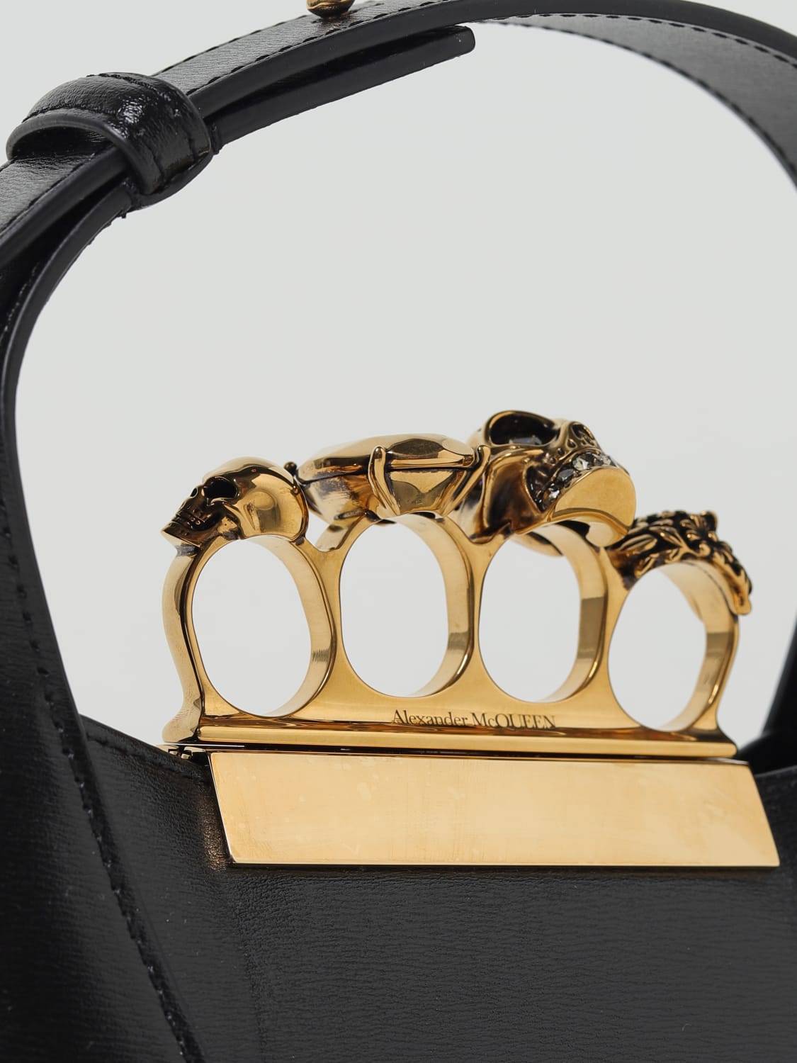 トートバッグ ALEXANDER MCQUEEN Women Bags 731136DYTAB1000 Black McQueen Outlet: Handbag woman - Black | McQueen mini bag