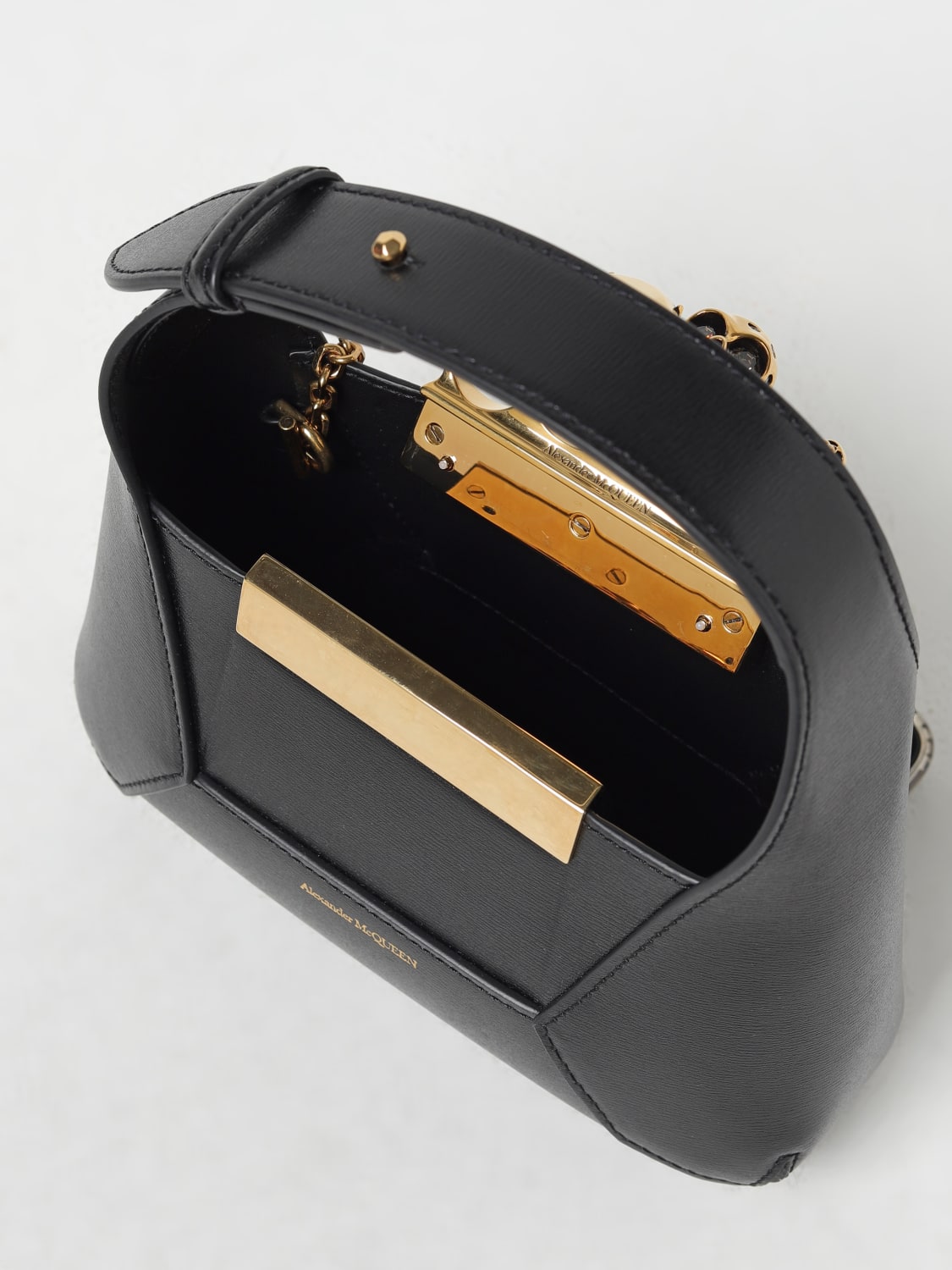 トートバッグ ALEXANDER MCQUEEN Women Bags 731136DYTAB1000 Black McQueen Outlet: Handbag woman - Black | McQueen mini bag