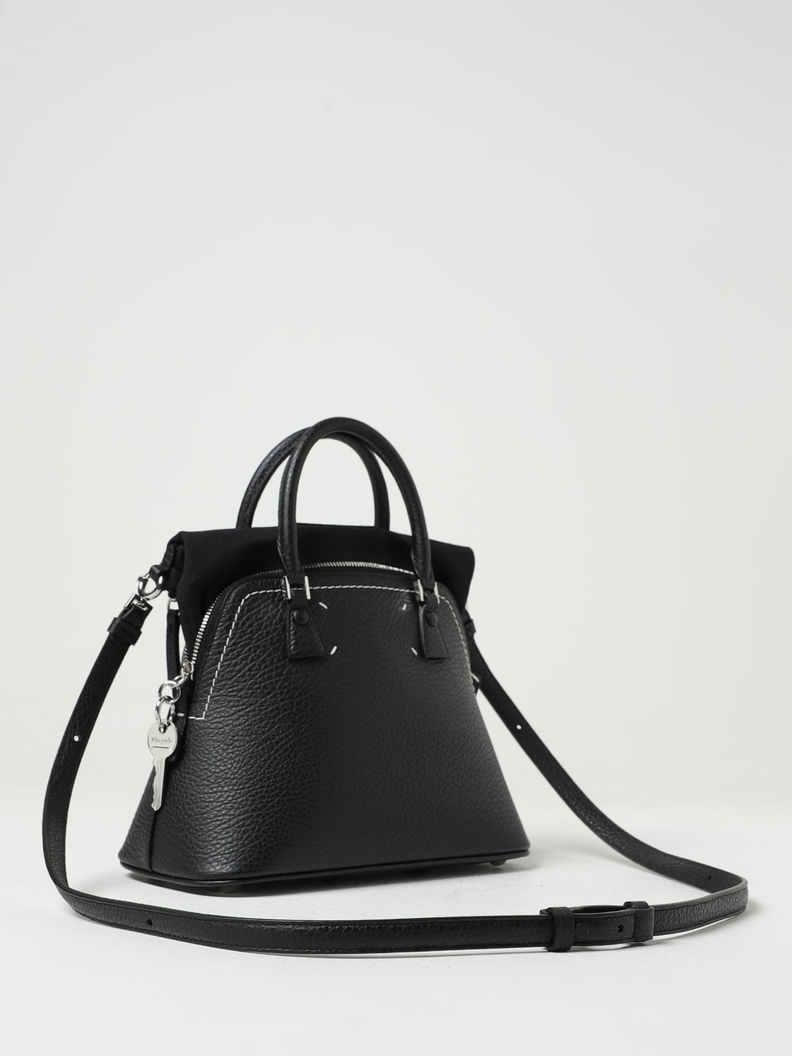 MAISON MARGIELA SAC À MAIN: Sac porté main femme Maison Margiela, Noir - Img 2