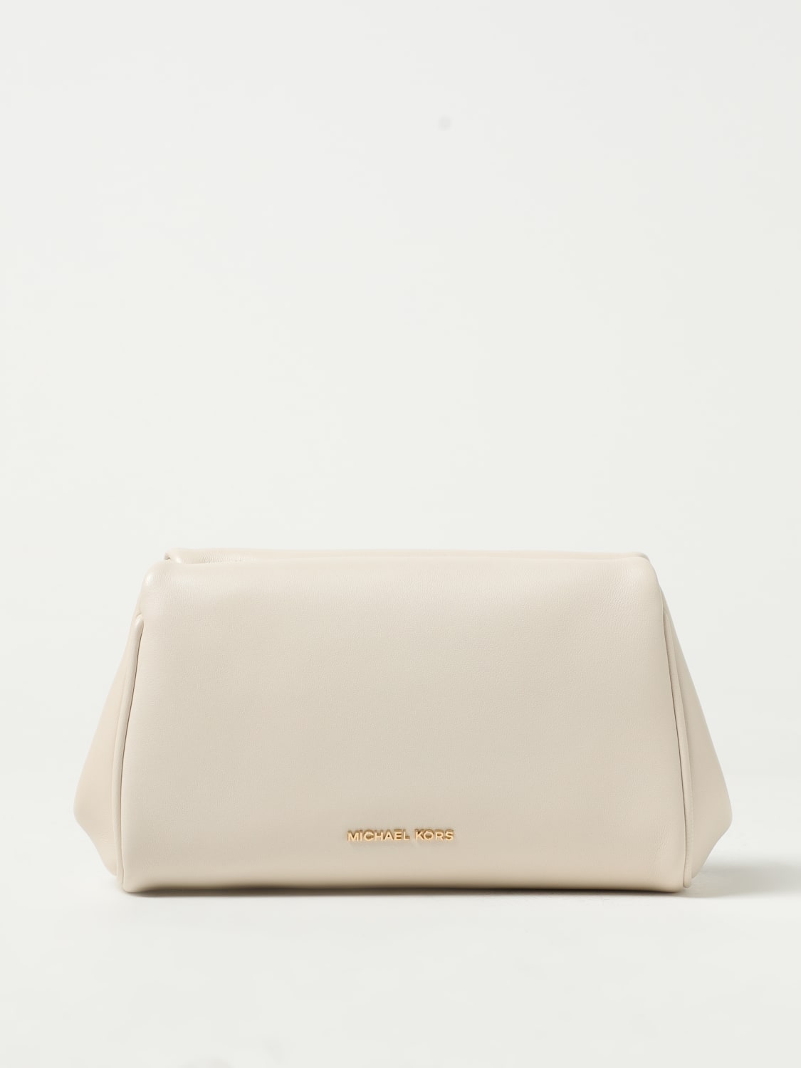 Michael Michael Kors Outlet Belle leather bag White Michael Michael Kors crossbody bags 32H3G9BC8L online at GIGLIO.COM