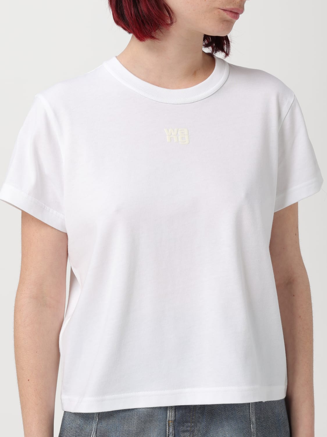 T by Alexander Wangアウトレット：Tシャツ レディース - ホワイト | GIGLIO.COMオンラインのT by Alexander  Wang Tシャツ 4CC3221358