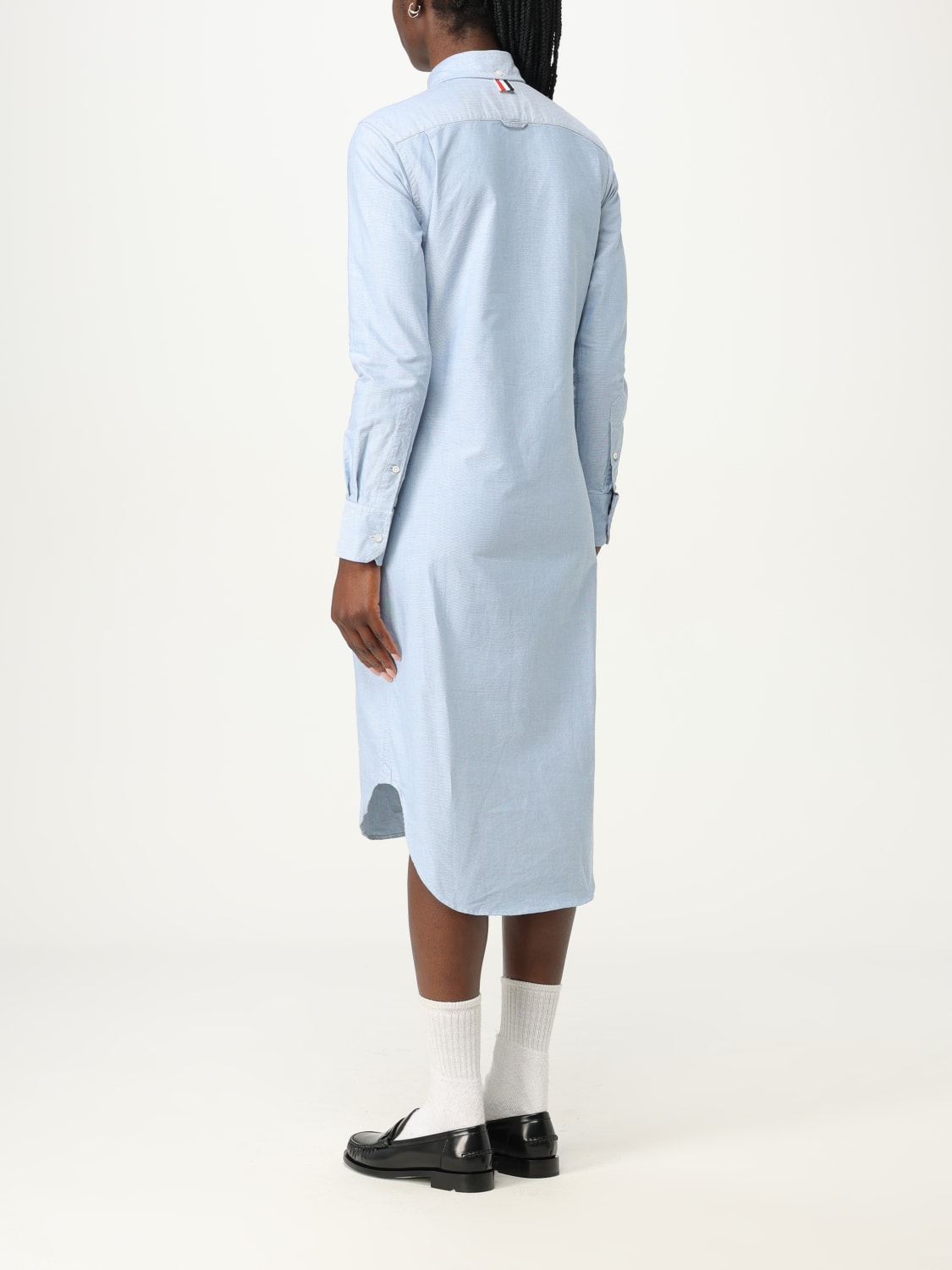 THOM BROWNE ABITO: Abito Chemisier Thom Browne, Blue - Img 2