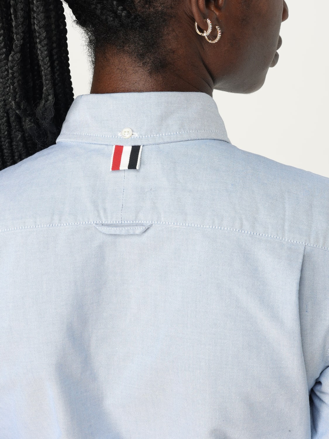 THOM BROWNE ABITO: Abito Chemisier Thom Browne, Blue - Img 4