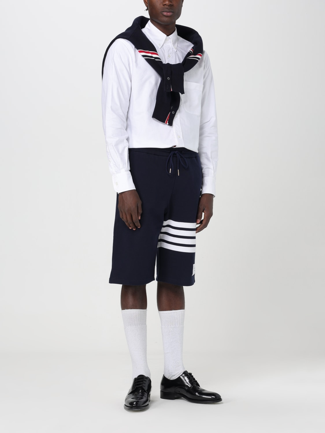 THOM BROWNE CAMICIA: Camicia Thom Browne in cotone , Bianco - Img 2