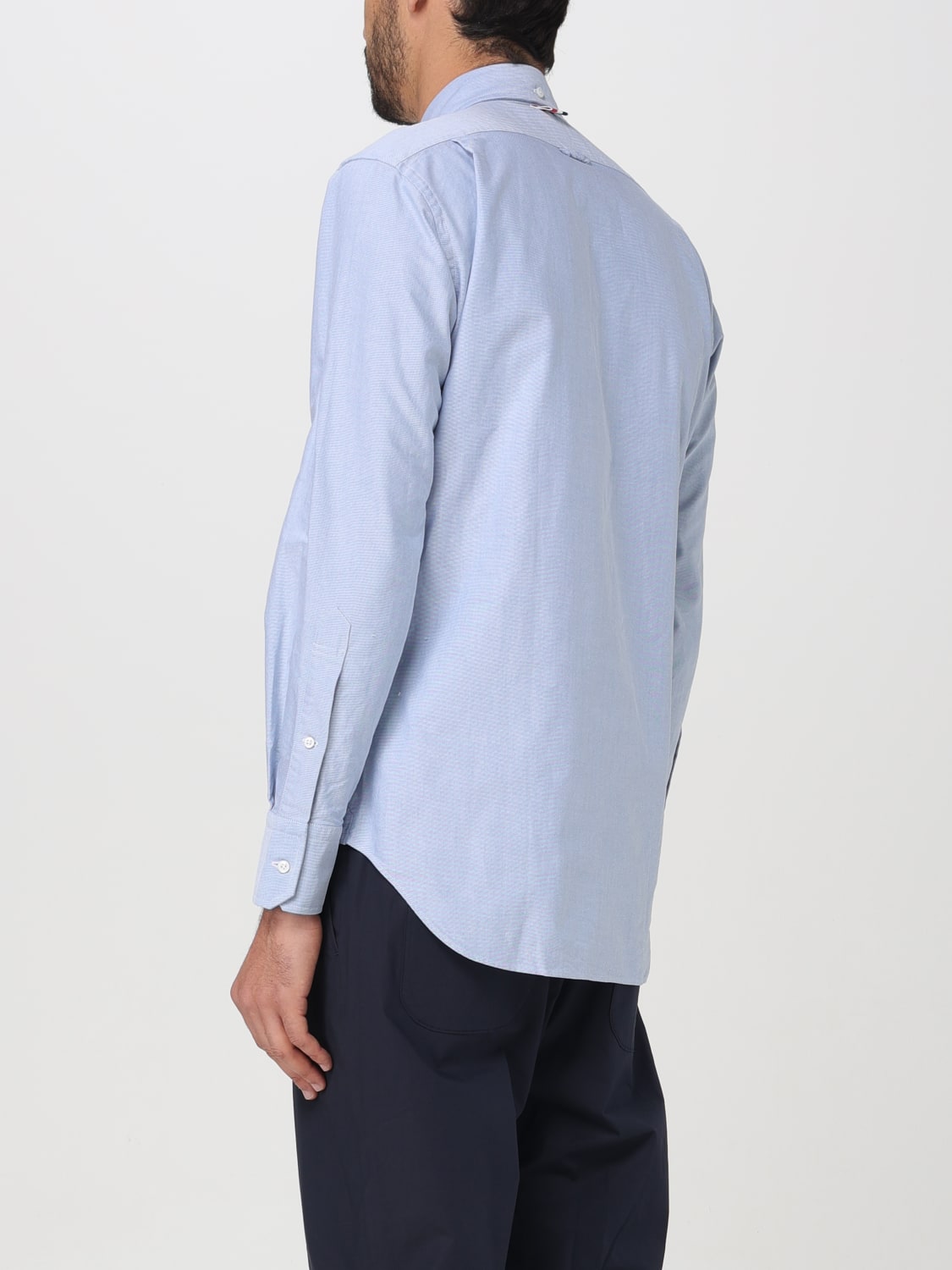 THOM BROWNE SHIRT: Shirt men Thom Browne, Blue - Img 3