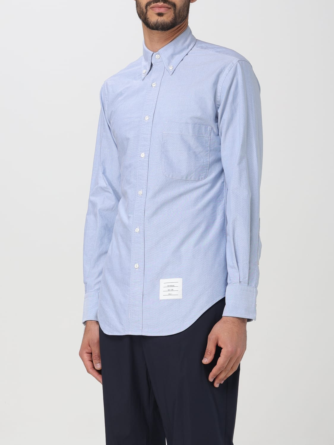 THOM BROWNE SHIRT: Shirt men Thom Browne, Blue - Img 4