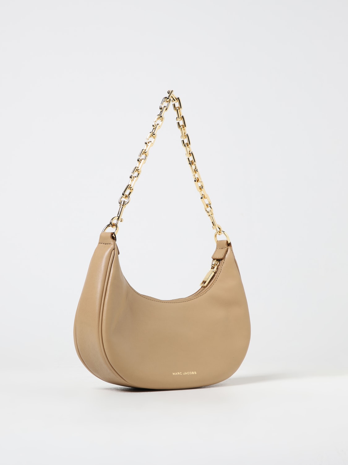 MARC JACOBS BORSA A SPALLA: Borsa The Curve Bag Marc Jacobs in pelle, Marrone - Img 2