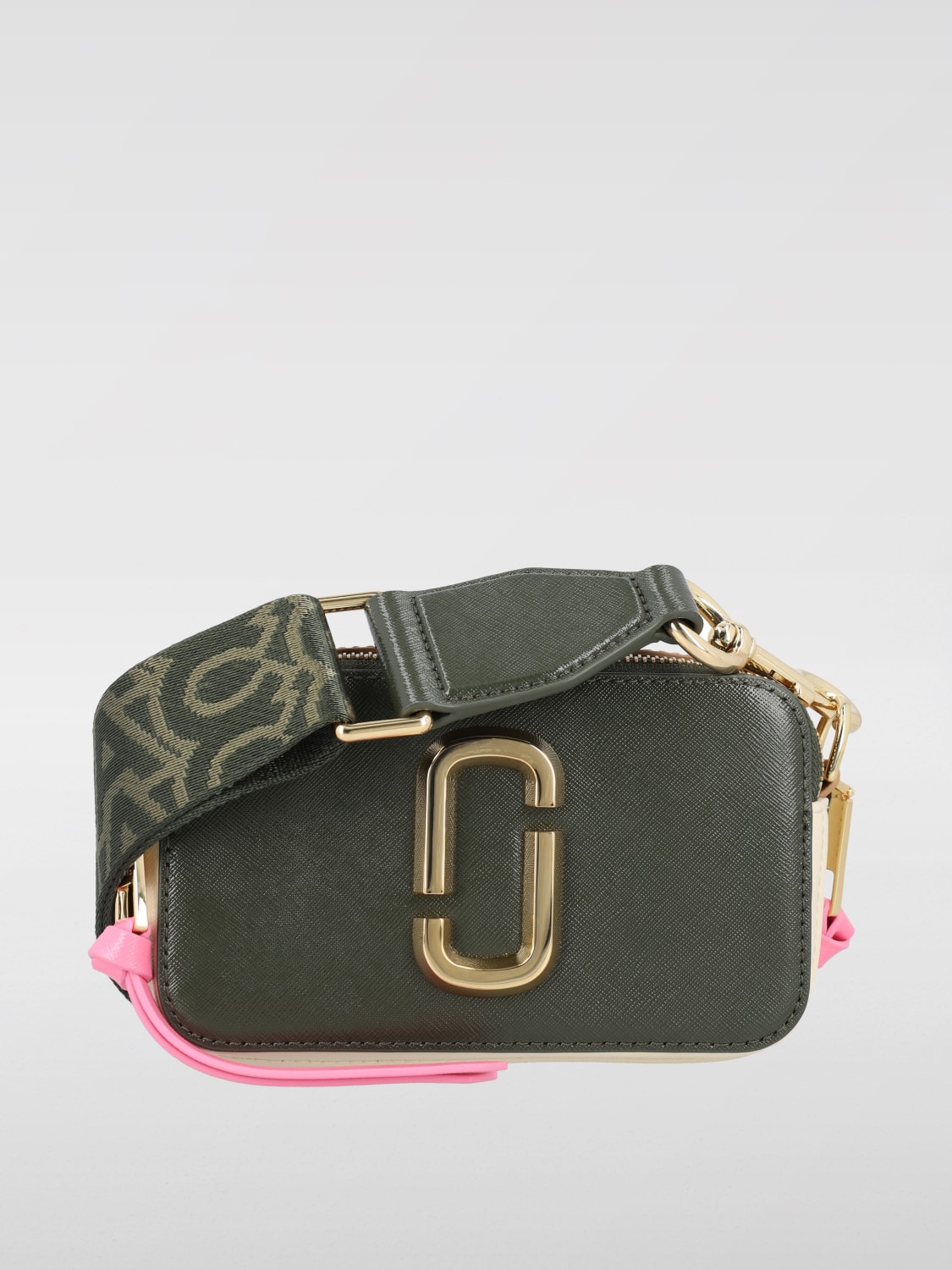バッグ・カバンその他 MARC JACOBS Woman Mini bag Grey 2S3HCR500H03 164 Marc Jacobs The Snapshot - Crossbody bag for Woman - White