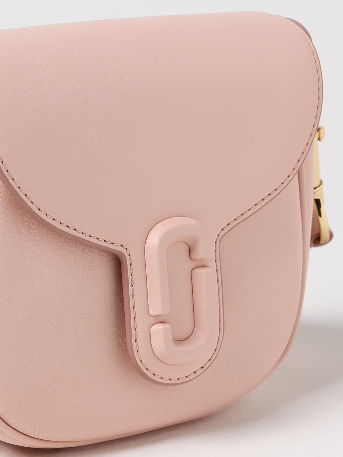 MARC JACOBS MINI BAG: Marc Jacobs The J Marc bag in leather, Blush Pink - Img 3