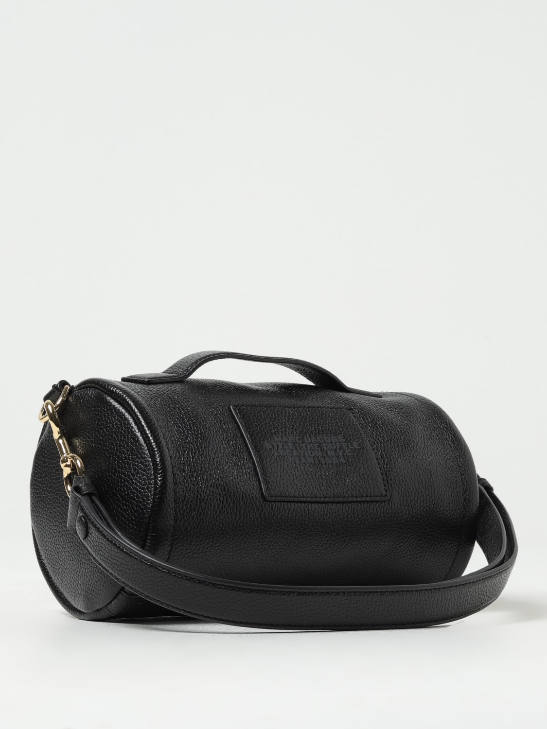 MARC JACOBS BORSA A MANO: Borsa The Duffle Bag Marc Jacobs in pelle a grana, Nero - Img 2