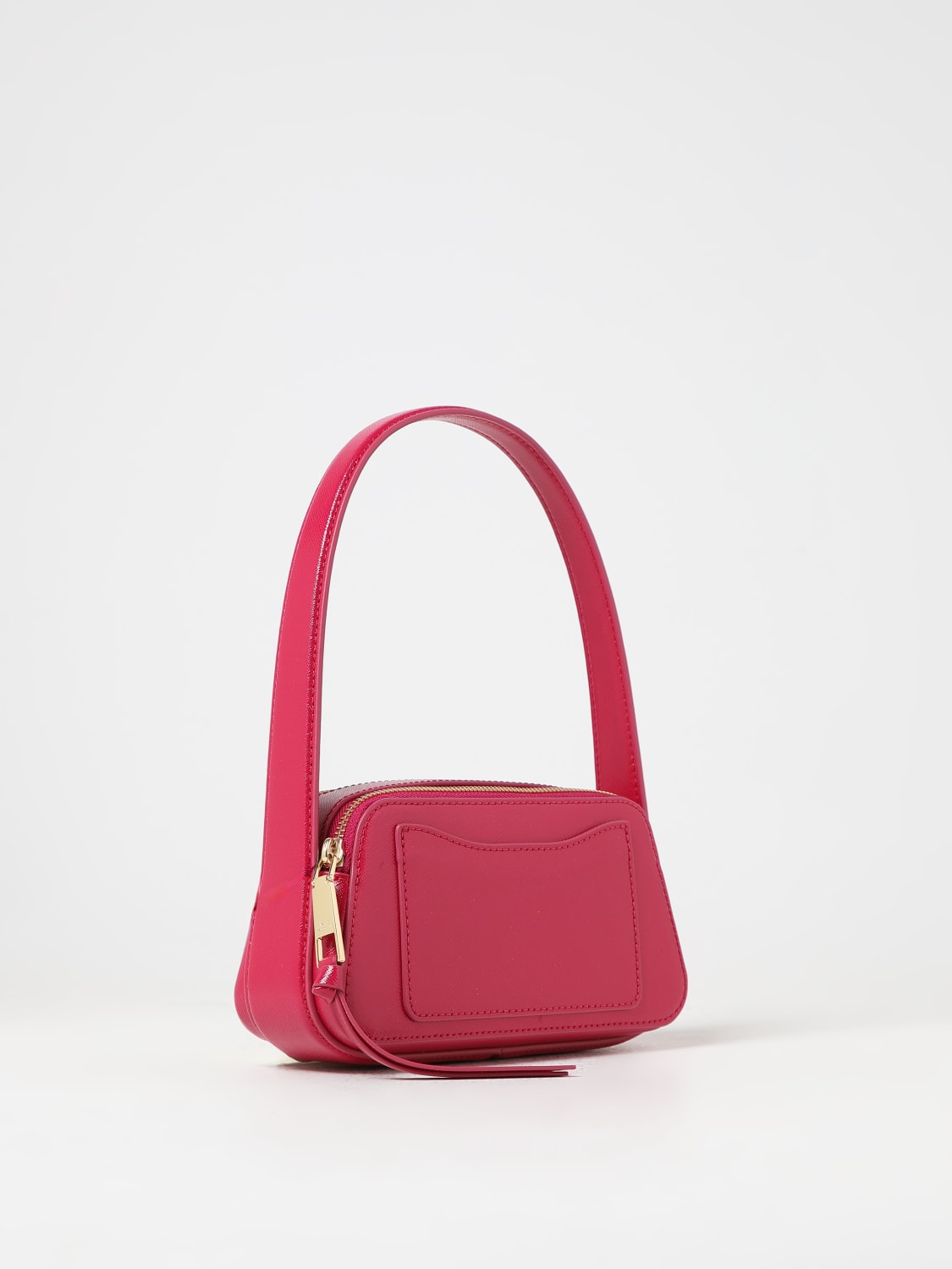 MARC JACOBS MINI BAG: Marc Jacobs The Slingshot Bag in saffiano leather, Pink - Img 2