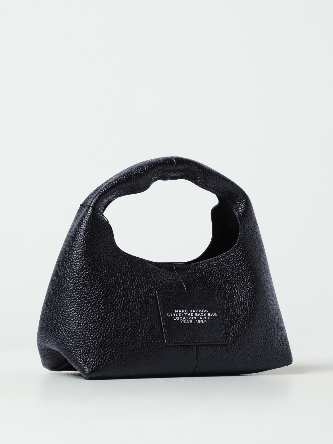 MARC JACOBS MINI BAG: Marc Jacobs The Sack Bag in grained leather, Black 1 - Img 2