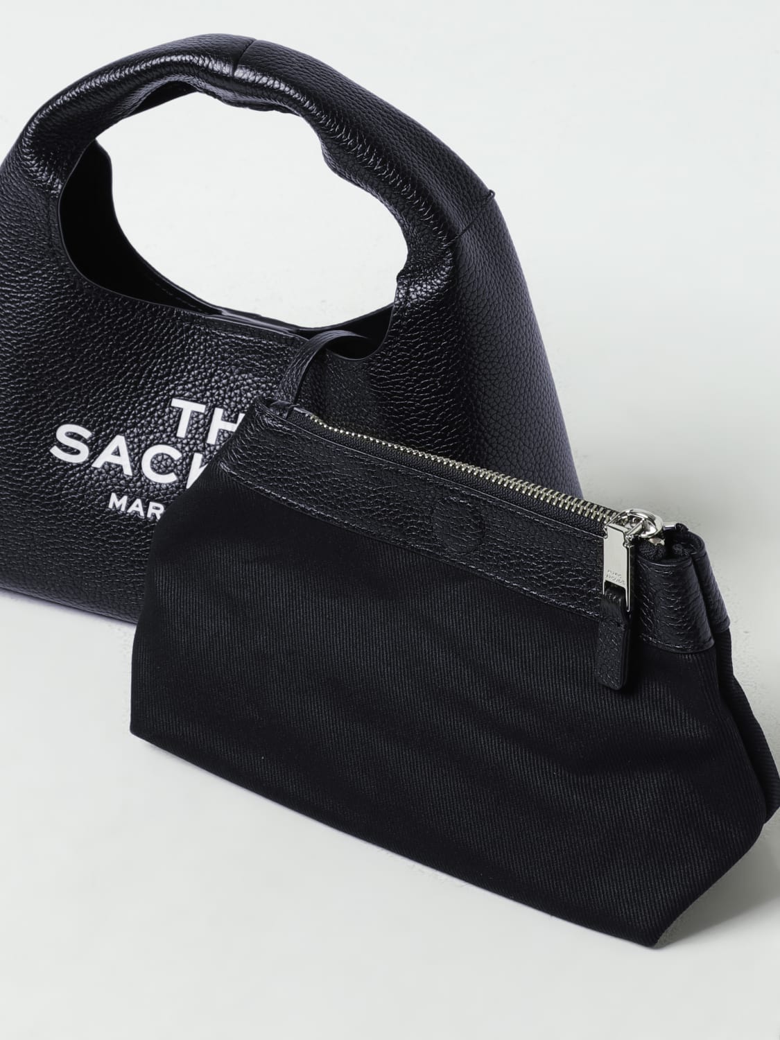 MARC JACOBS MINI BAG: Marc Jacobs The Sack Bag in grained leather, Black 1 - Img 3