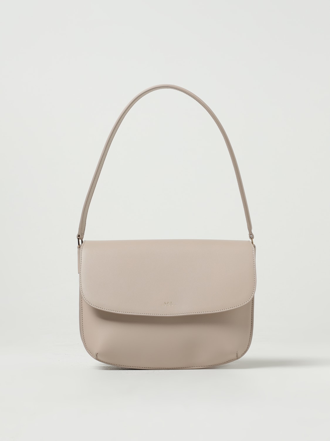 Sarah A.P.C. bag in leather with logo