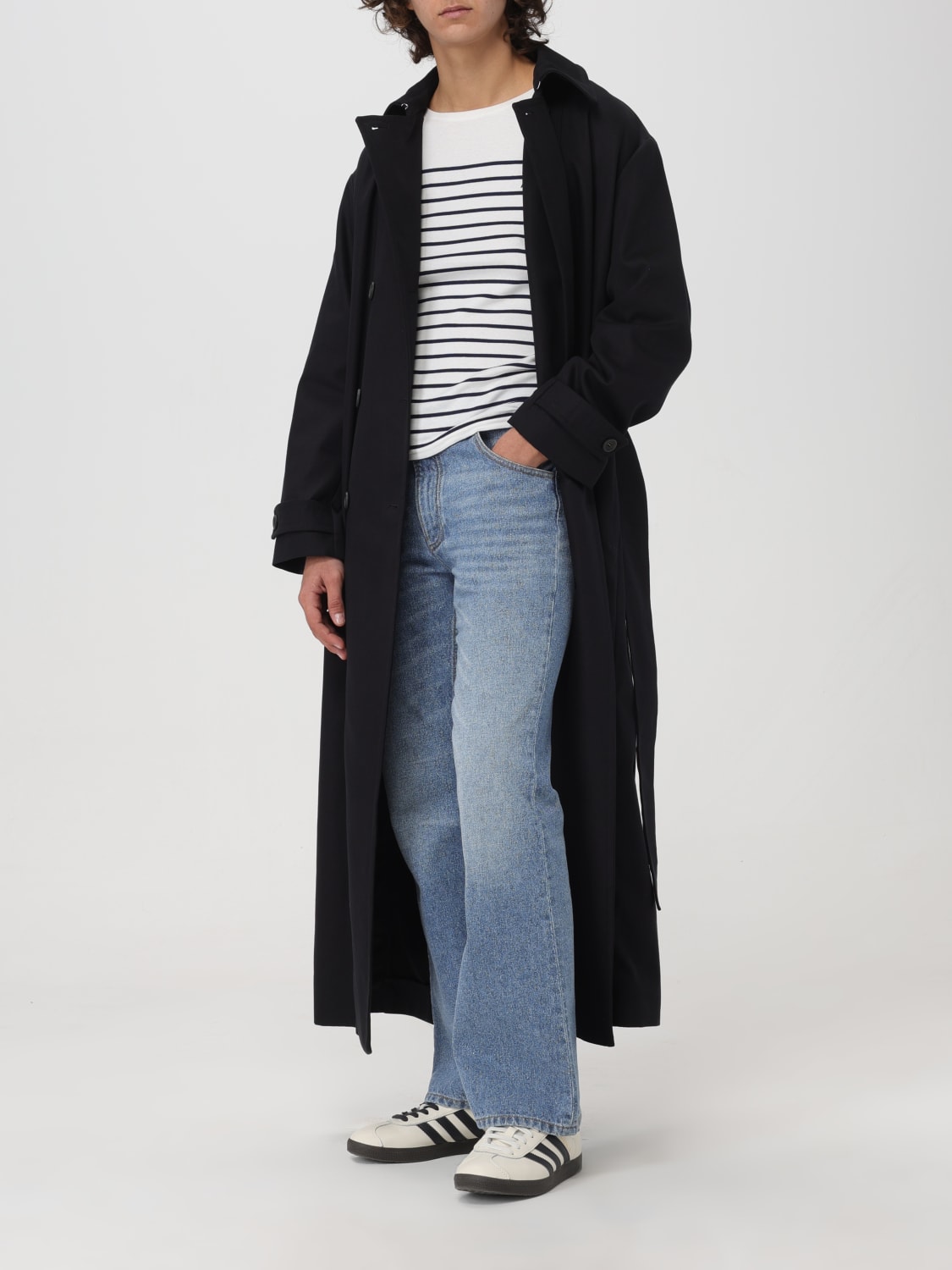 A.P.C. トレンチコート ブラック アーペーセー apc A.P.C.：コート