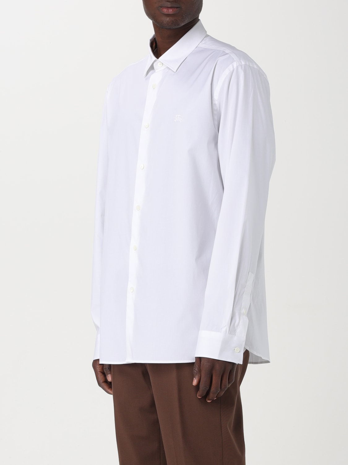 BURBERRY SHIRT: Shirt men Burberry, White - Img 4