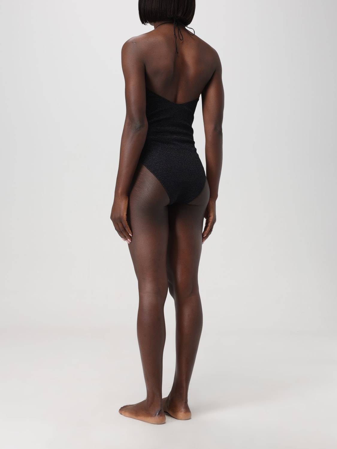ワンピース水着 OSEREE Woman Swimsuit Black LRS249 BLACK Oseree Swimwear One-Piece Ring LRS249-BLACK | IlDuomo