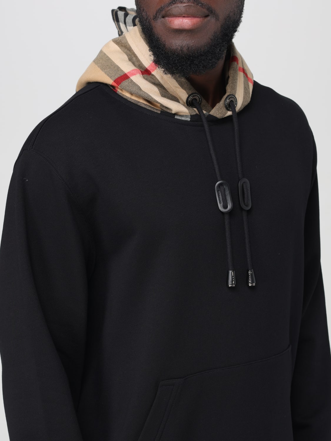 BURBERRY SUDADERA: Sudadera hombre Burberry, Negro - Img 5