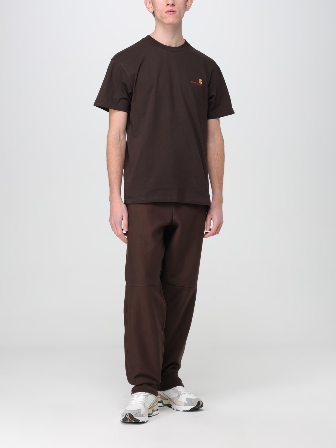 CARHARTT WIP PANTS: Pants men Carhartt Wip, Brown - Img 2