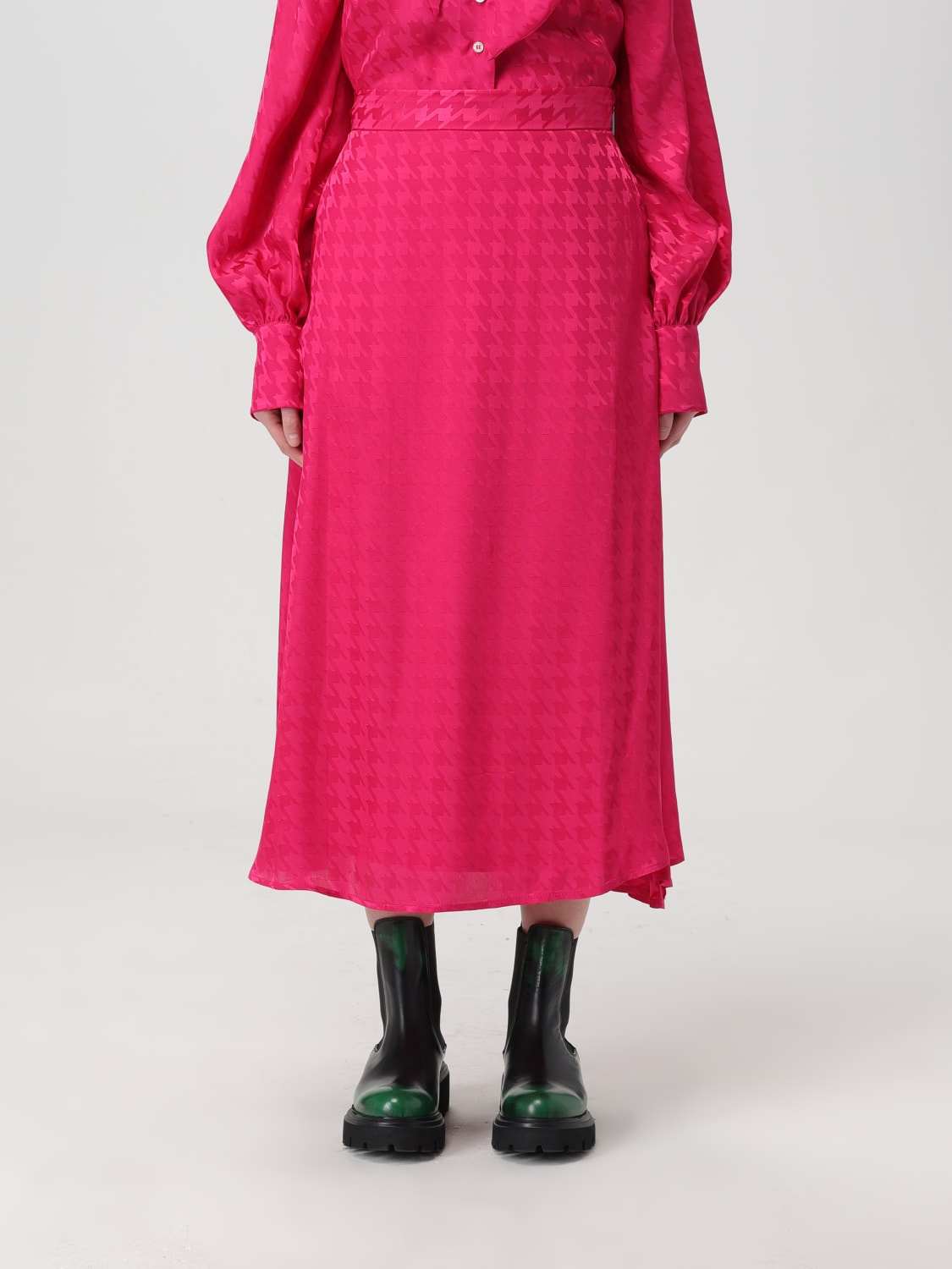 MSGM SKIRT: Skirt woman MSGM, Fuchsia - Img 1