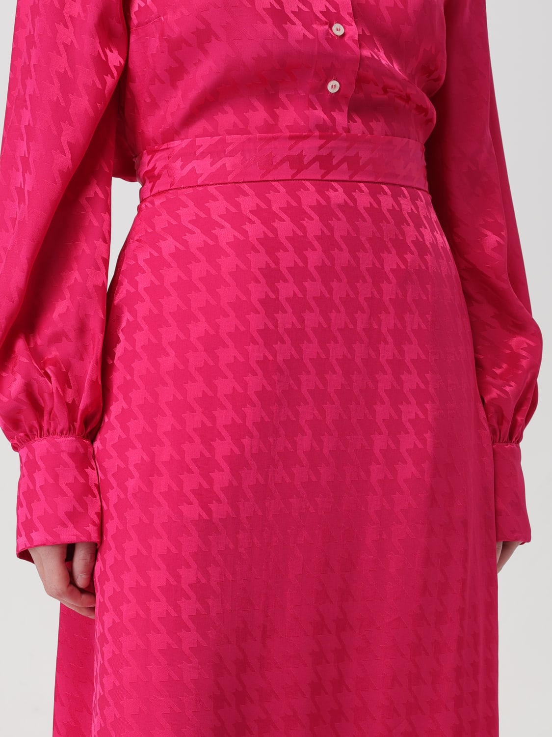 MSGM SKIRT: Skirt woman MSGM, Fuchsia - Img 4