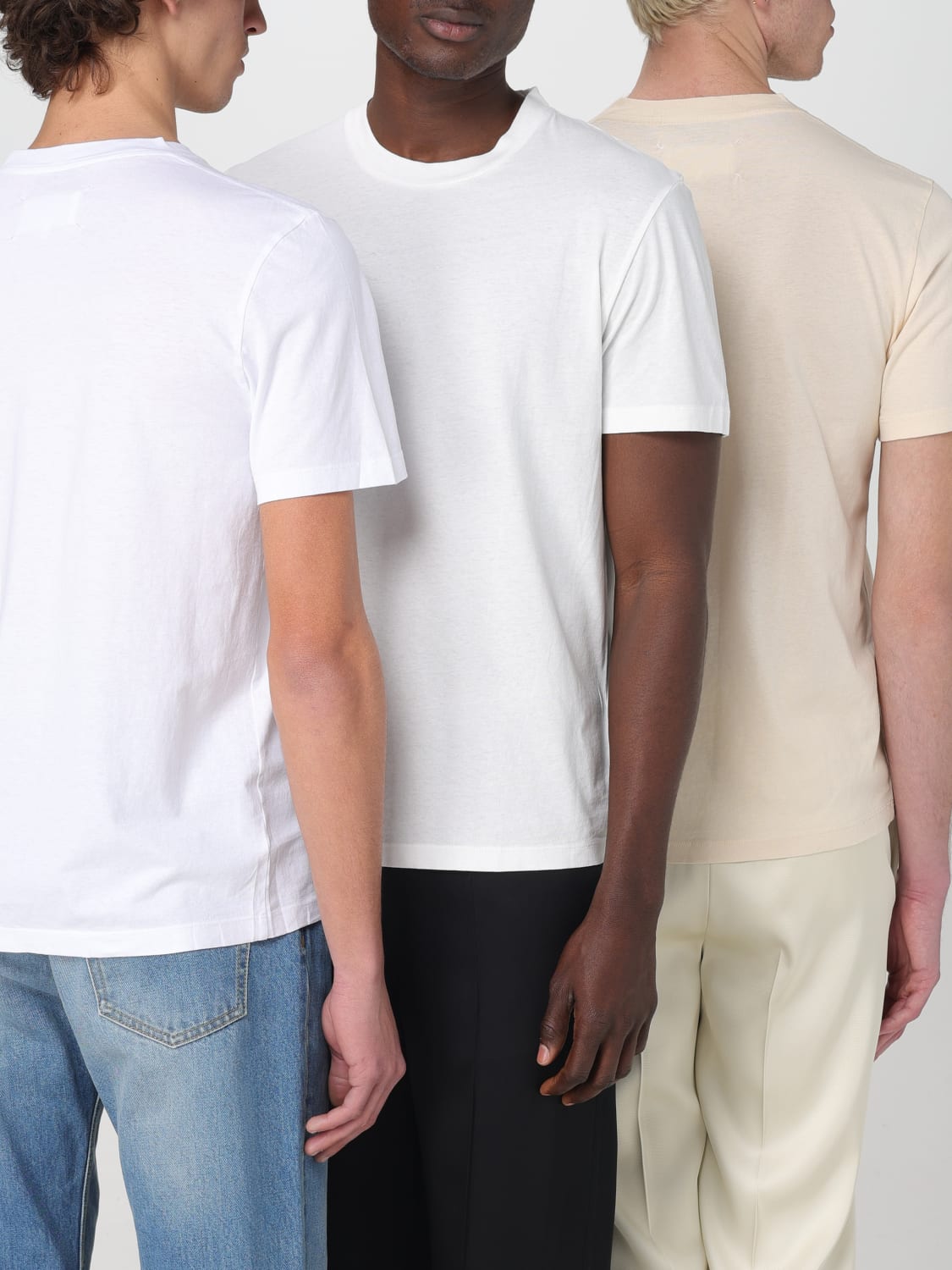 Tシャツ・カットソー MAISON MARGIELA Men T-shirt White S50GC0687S23973 963 メゾン マルジェラ MAISON MARGIELA S50GC0687 S23973 Tシャツ