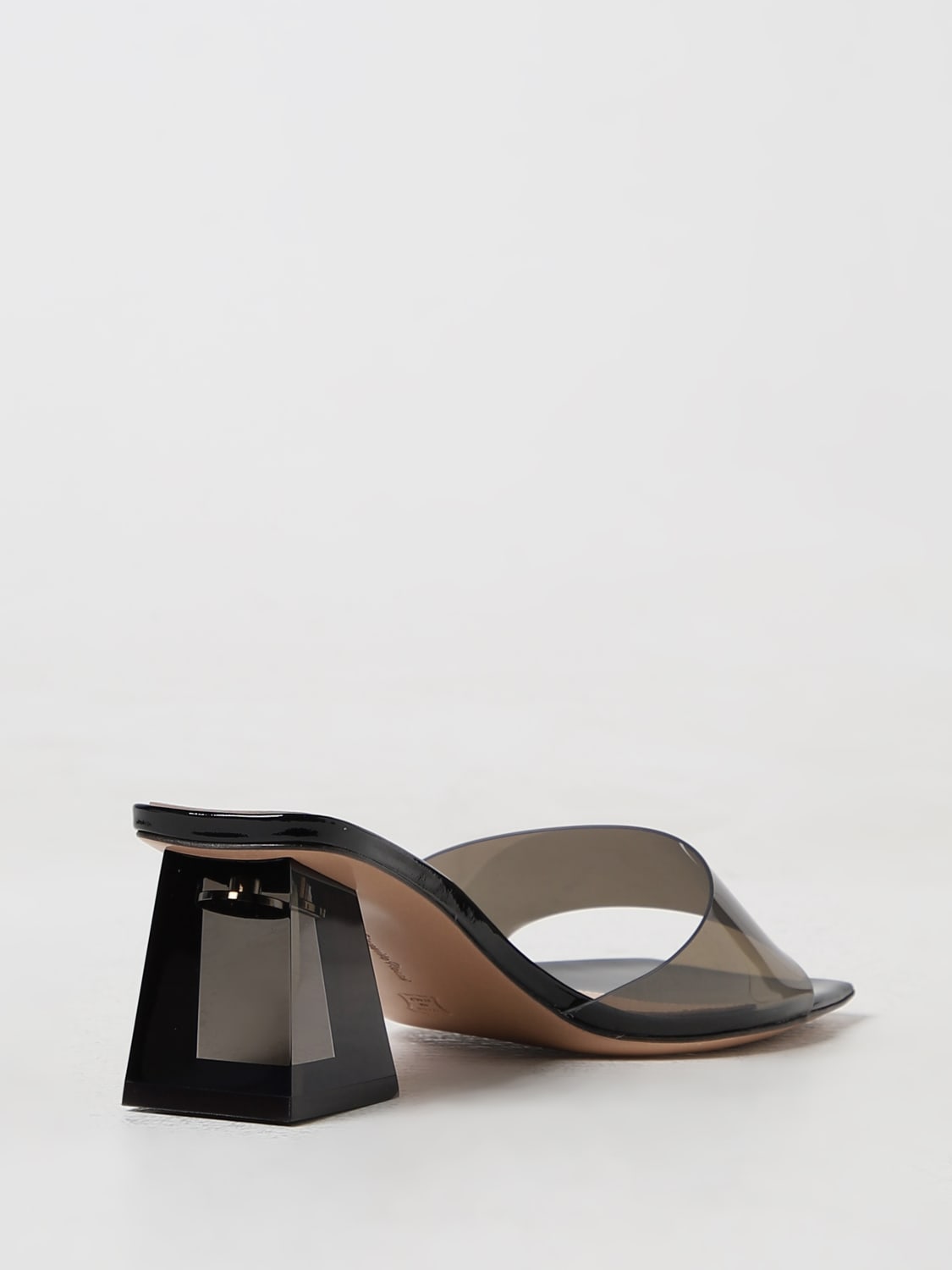 シューズ・サンダルその他 GIANVITO ROSSI Woman Heeled sandals Grey G1132055PLEGSV FUNE GIANVITO ROSSI: Heeled sandals woman - Grey | Gianvito Rossi