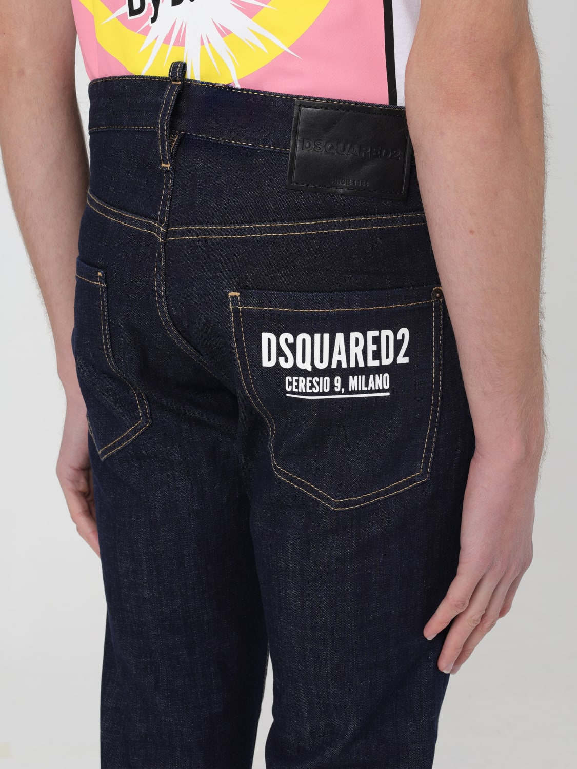 DSQUARED2 JEANS: Jeans men Dsquared2, Denim - Img 3